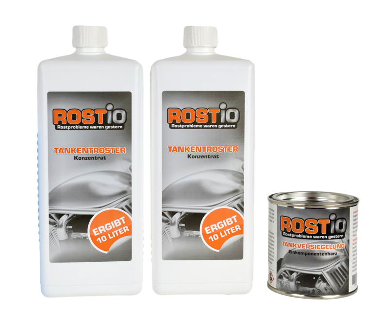 ROSTIO Tankentroster Set - 2 x 1 Liter Konzentrat + 250ml Tankversiegelung R2105-2_1