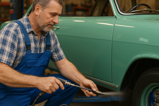 Hohlraumversiegelung am Auto & Co direkt auf Rost – Rostschutz & Konservierung mit 2in1