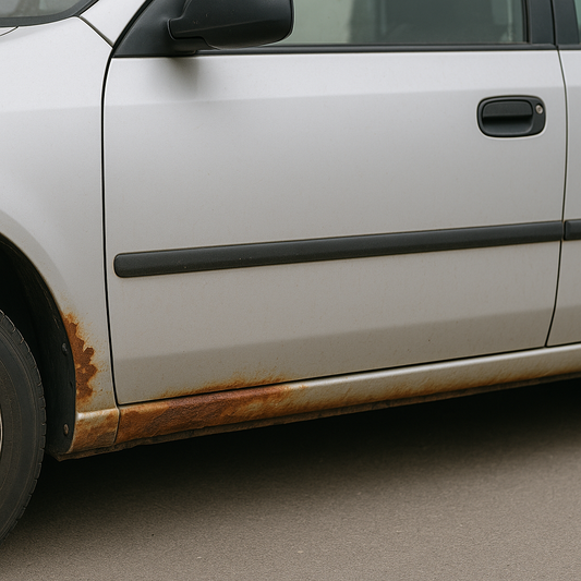 Auto entrosten – Rost am Auto entfernen