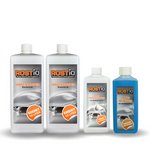 ROSTIO Tankentroster Set - 2x 1 Liter Tank + 500ml Tank-Schutzemulsion + 500ml Tankreiniger 2xtank_schutz_reiniger