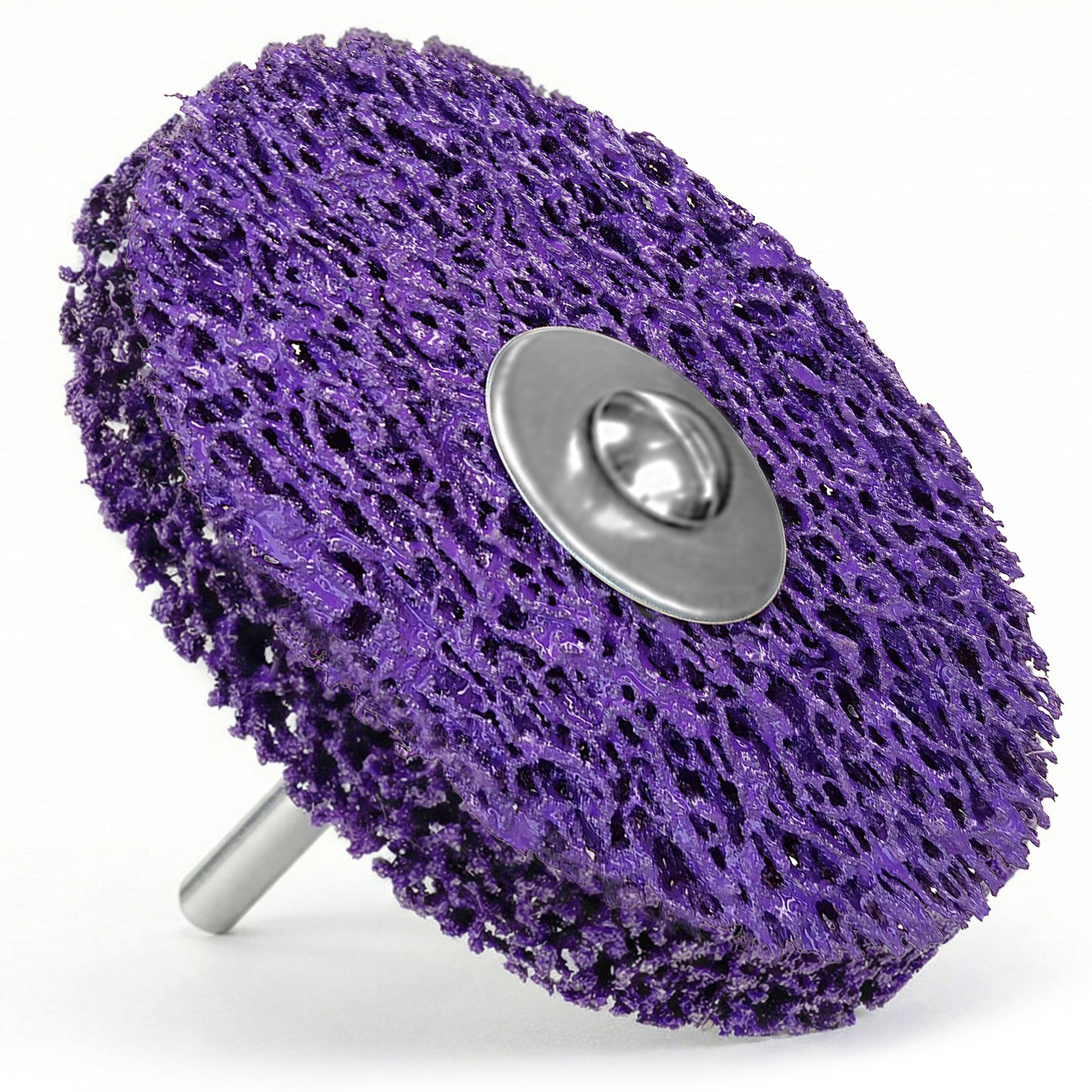 CSD Schleifscheibe CBS Reinigungsscheibe mit Spanndorn Lila Purple B01LY9AI3I.Main02