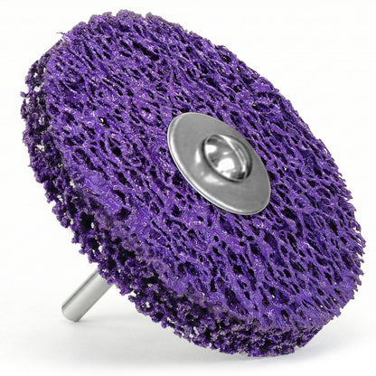 CSD Schleifscheibe CBS Reinigungsscheibe mit Spanndorn Lila Purple B01LY9AI3I.Main02