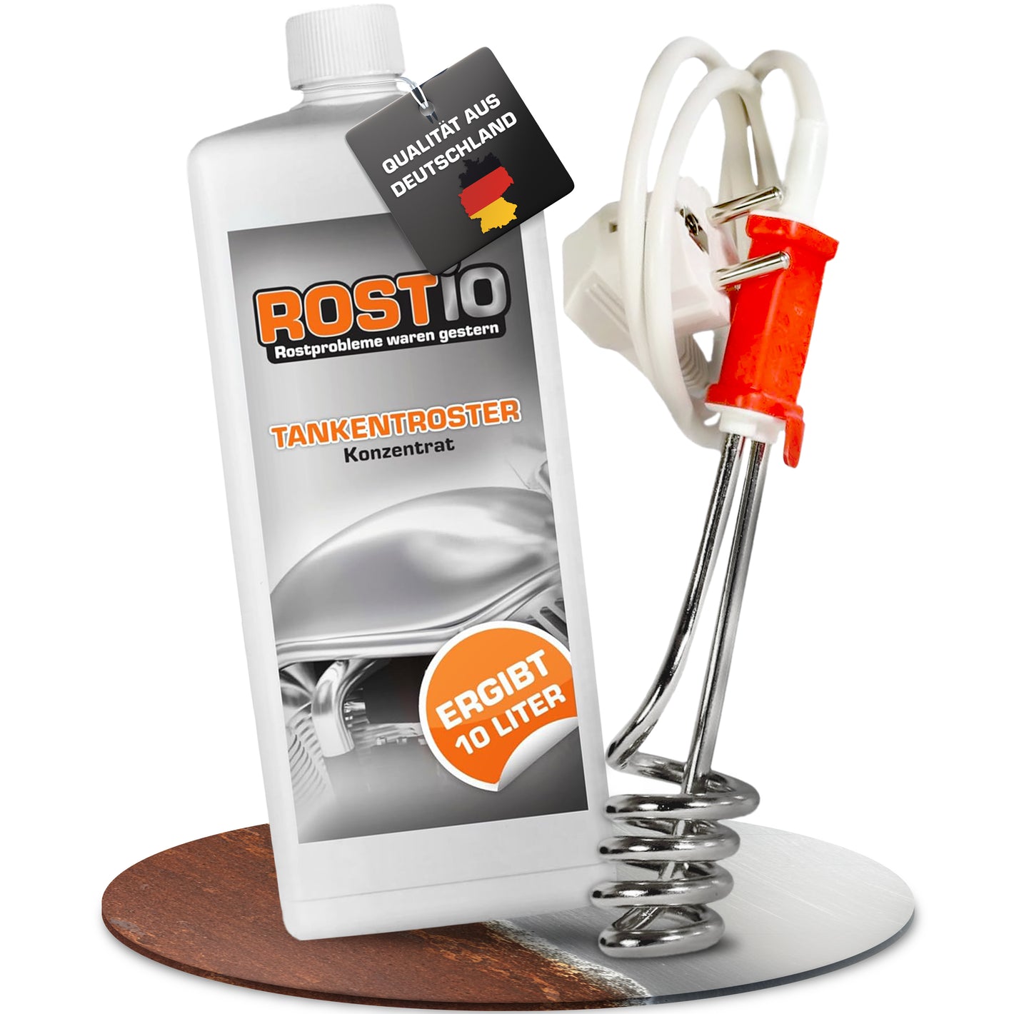 ROSTIO Tankentroster 1 Liter mit Tank Tauchsieder B01MQUSEVX.MAIN01