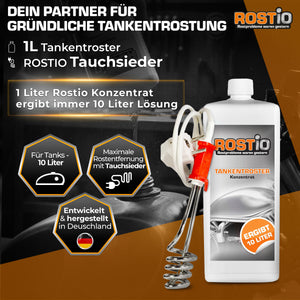 ROSTIO Tankentroster 1 Liter mit Tank Tauchsieder B01MQUSEVX.PT01