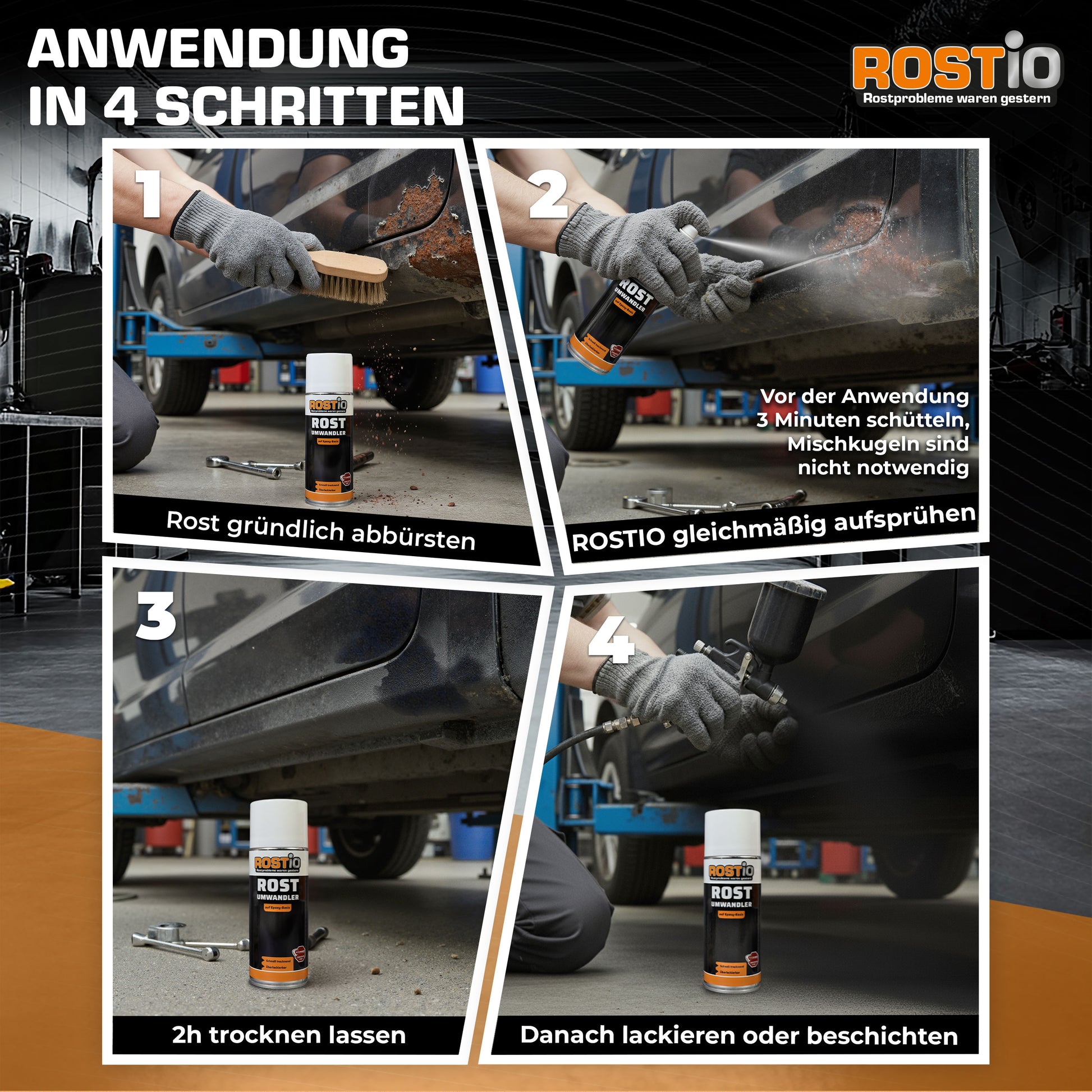 ROSTIO Rostumwandler Spray 400ml Spraydose B01NBLM8FL.PT02