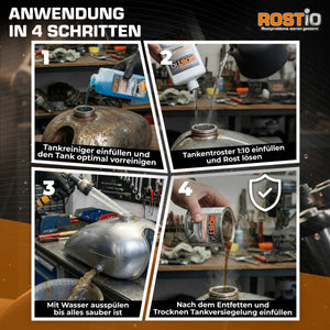ROSTIO Tankentroster Set - 2 x 1 Liter Konzentrat + 250ml Tankversiegelung B0BTB48NP7.PT02