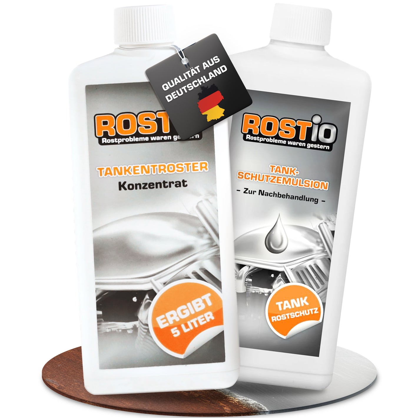 ROSTIO Tankentroster 500 ml plus 500ml Tank - Schutzemulsion B0CDCJ9FRH.MAIN01
