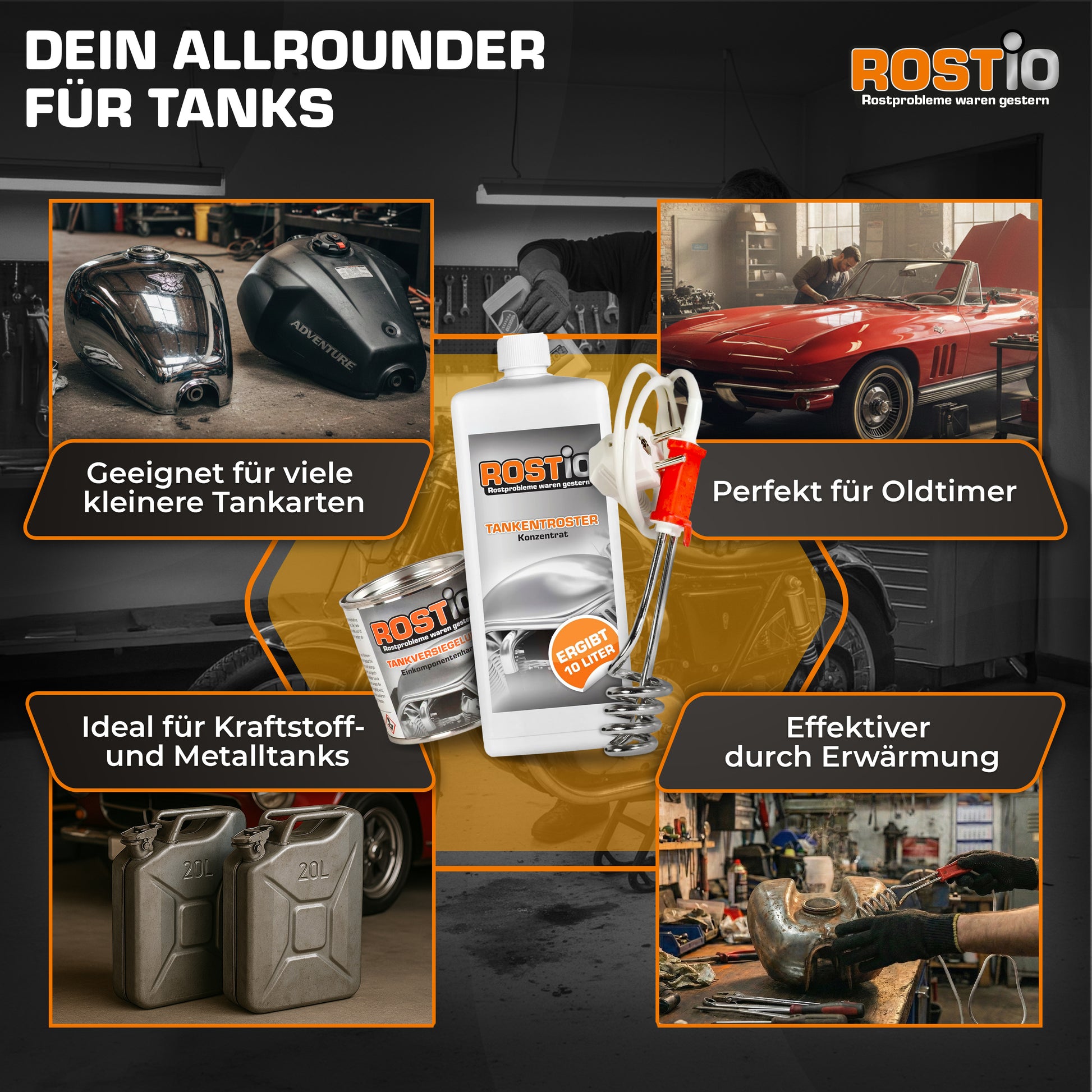 1 Liter Tankentroster plus 250ml Tankversiegelung plus Tauchsieder Tanksanierungs-Set B0CGLKS1XZ.PT05