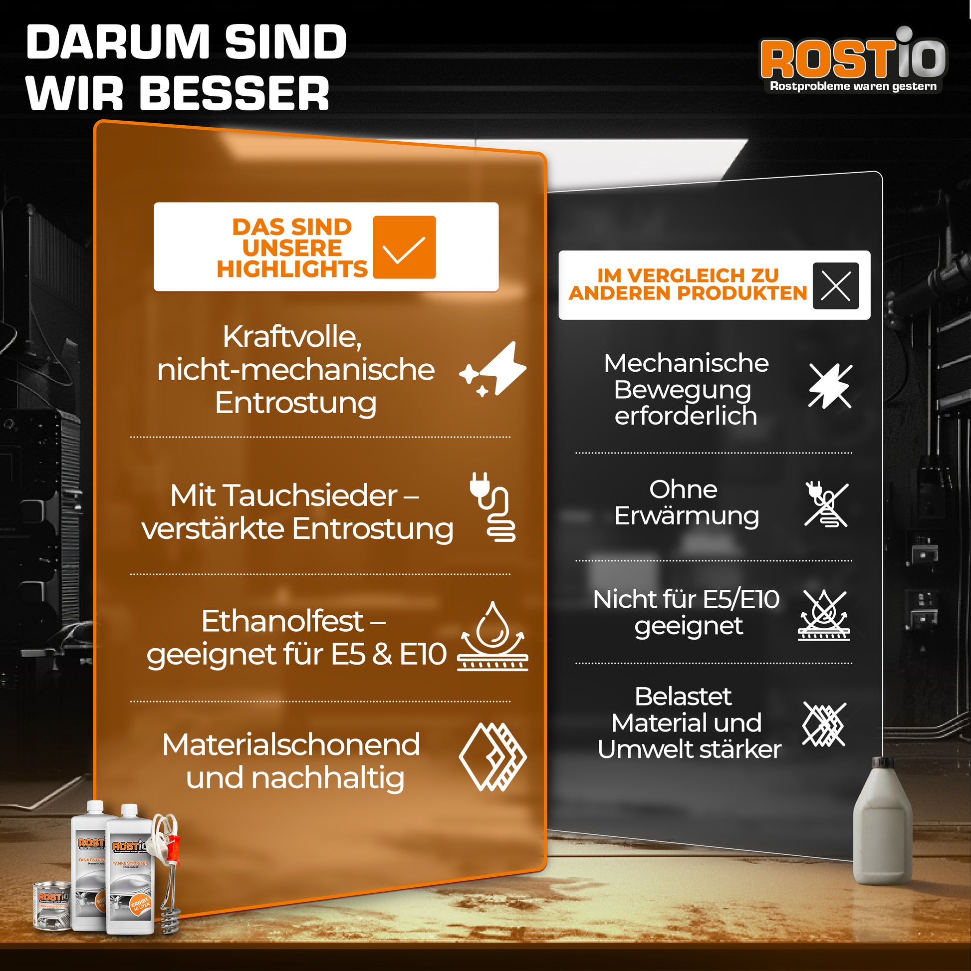 2 Liter Tankentroster plus 250ml Tankversiegelung plus Tauchsieder Tanksanierungs-Set B0CGLN8BYW.PT04