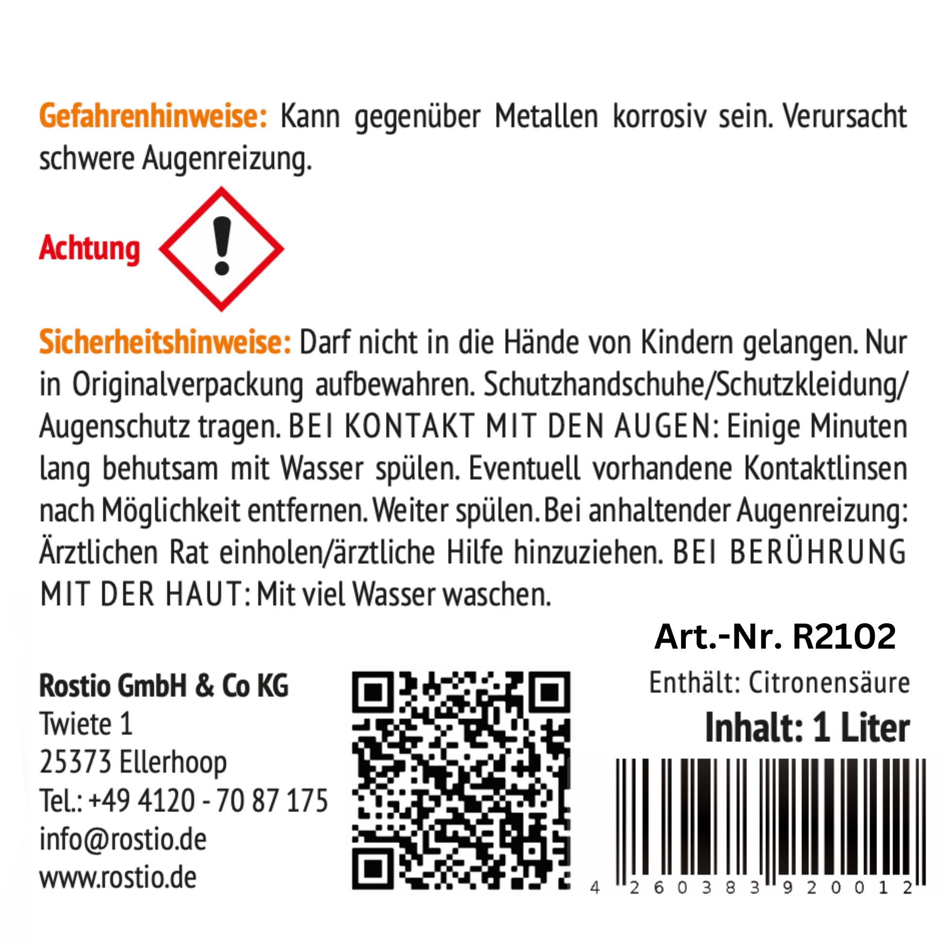 ROSTIO Gel 1 Liter R2102_8