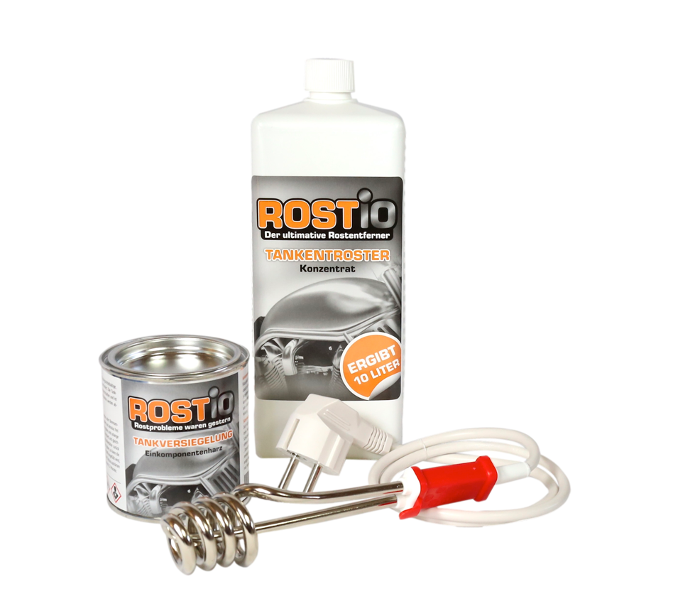 1 Liter Tankentroster plus 250ml Tankversiegelung plus Tauchsieder Tanksanierungs-Set R2110-5_1