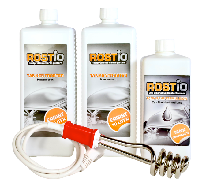 2 litre tank rust remover plus 500ml tank protection emulsion plus imm
