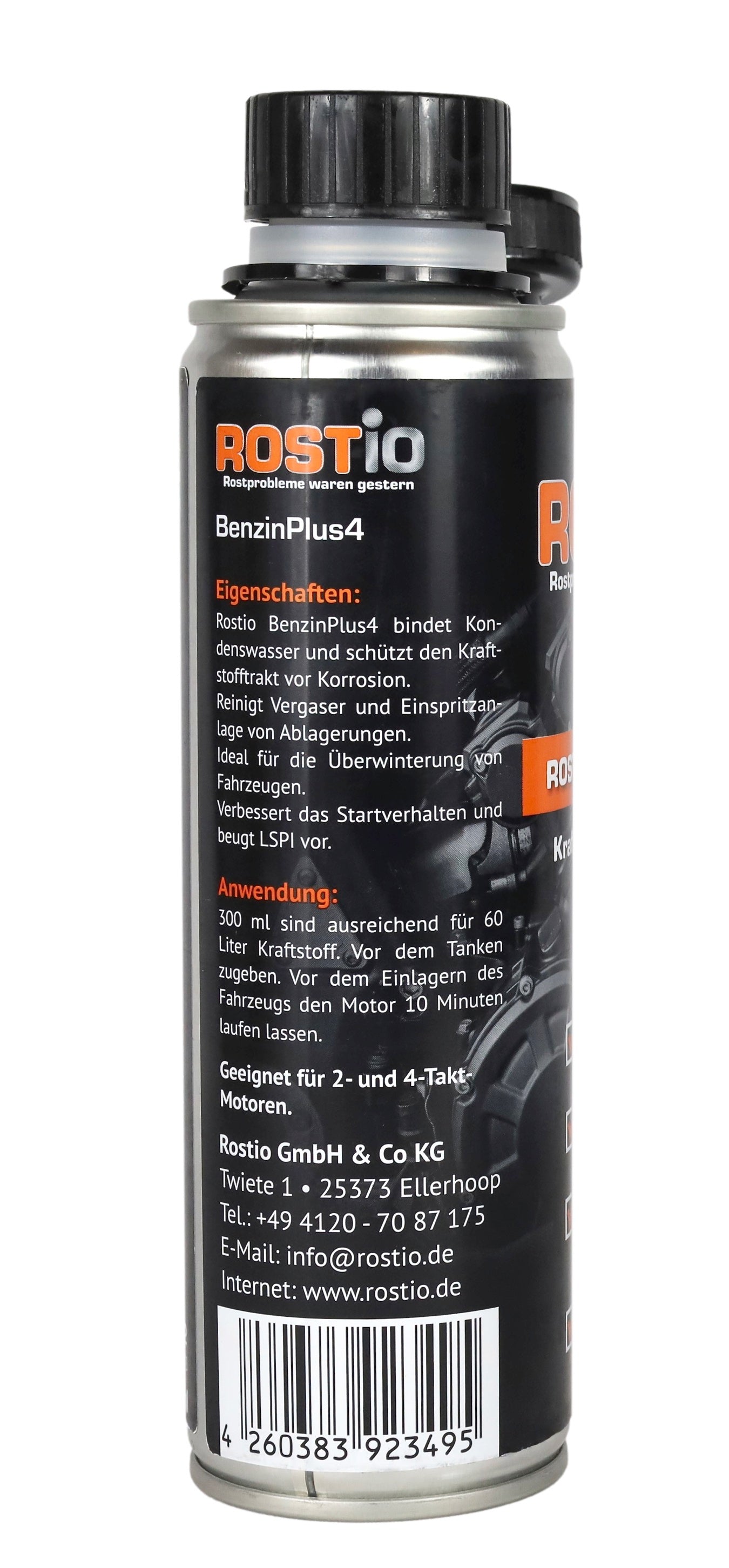 ROSTIO BenzinPlus4 Benzin-Stabilisator Benzin Additiv Motor & Tank Rostschutz R2112_3