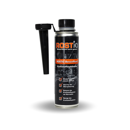 ROSTIO BenzinPlus4 Benzin-Stabilisator Benzin Additiv Motor & Tank Rostschutz