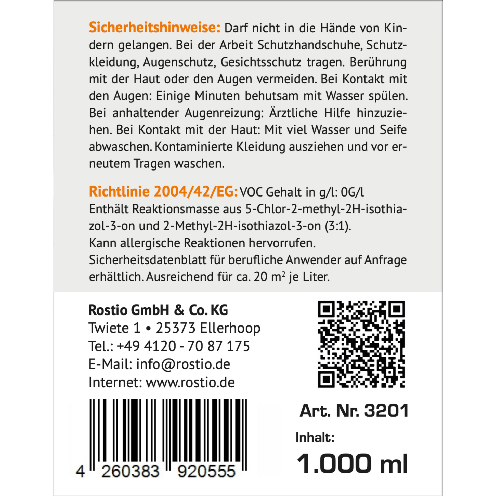 ROSTIO Rostumwandler 1 Liter Rostkonverter mit Pinsel R3201_4