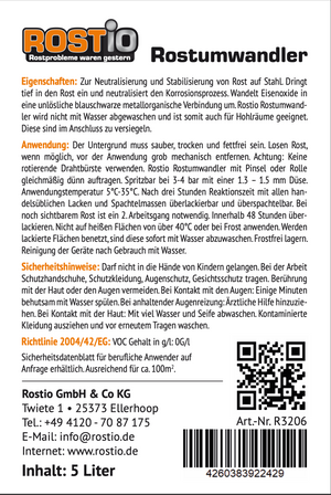 ROSTIO Rostumwandler 5 Liter Rostkonverter R3206_1