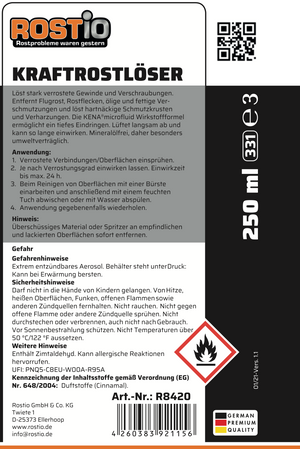 ROSTIO Kraft Rostlöser Spray R8420_1