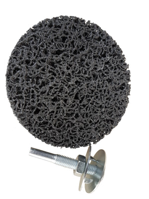 CSD Schleif-Scheibe CBS Reinigungsscheibe mit Spanndorn R9501_6