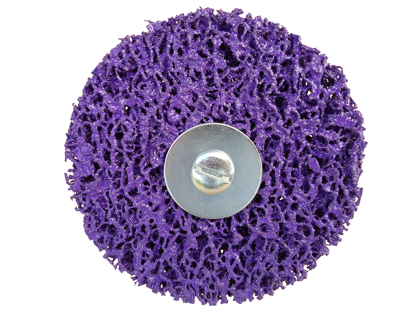 CSD Schleifscheibe CBS Reinigungsscheibe mit Spanndorn Lila Purple R9502_6