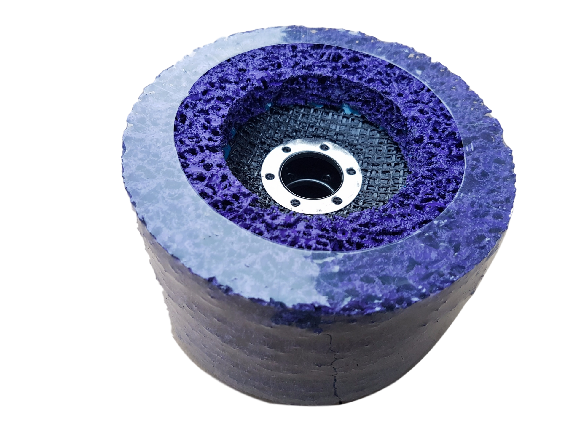 5 x CSD Scheibe lila 115 mm Set für Winkelschleifer - Flex R9506-5L_3