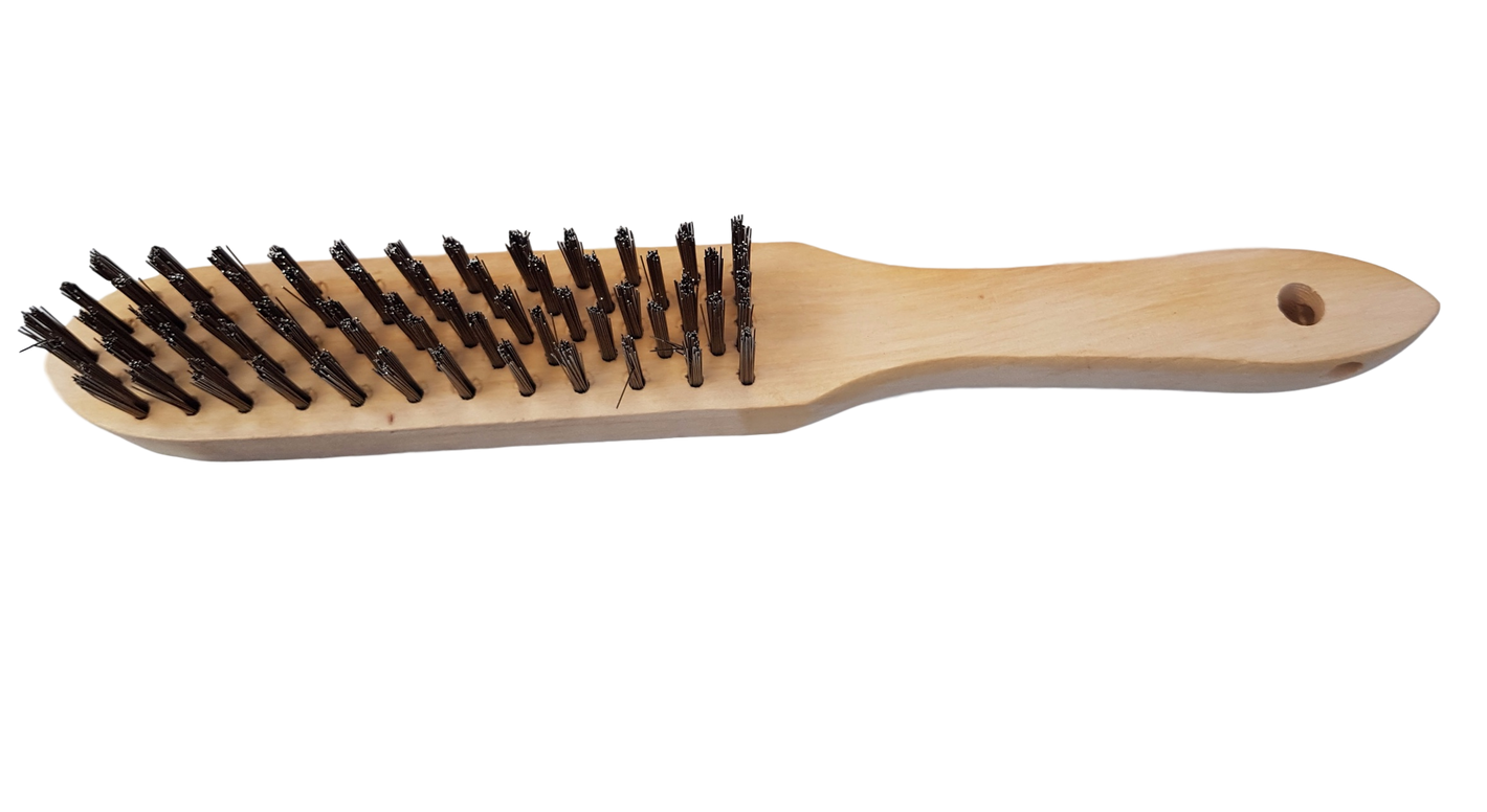 ROSTIO Hand-Drahtbürste 4-reihig R9800_1