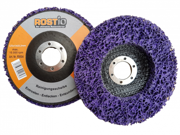 2 x CSD Flap Purple 125 mm Set for Angle Grinder - Cleaning Flap
