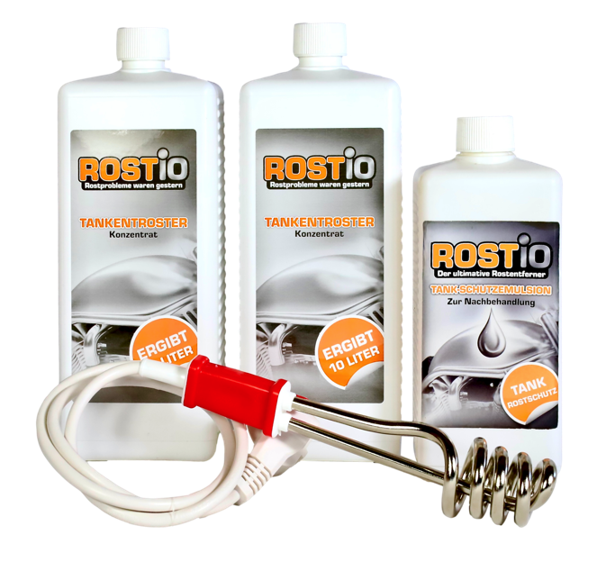 Rostio Tankentroster Set - 1 Liter Konzentrat + 250ml