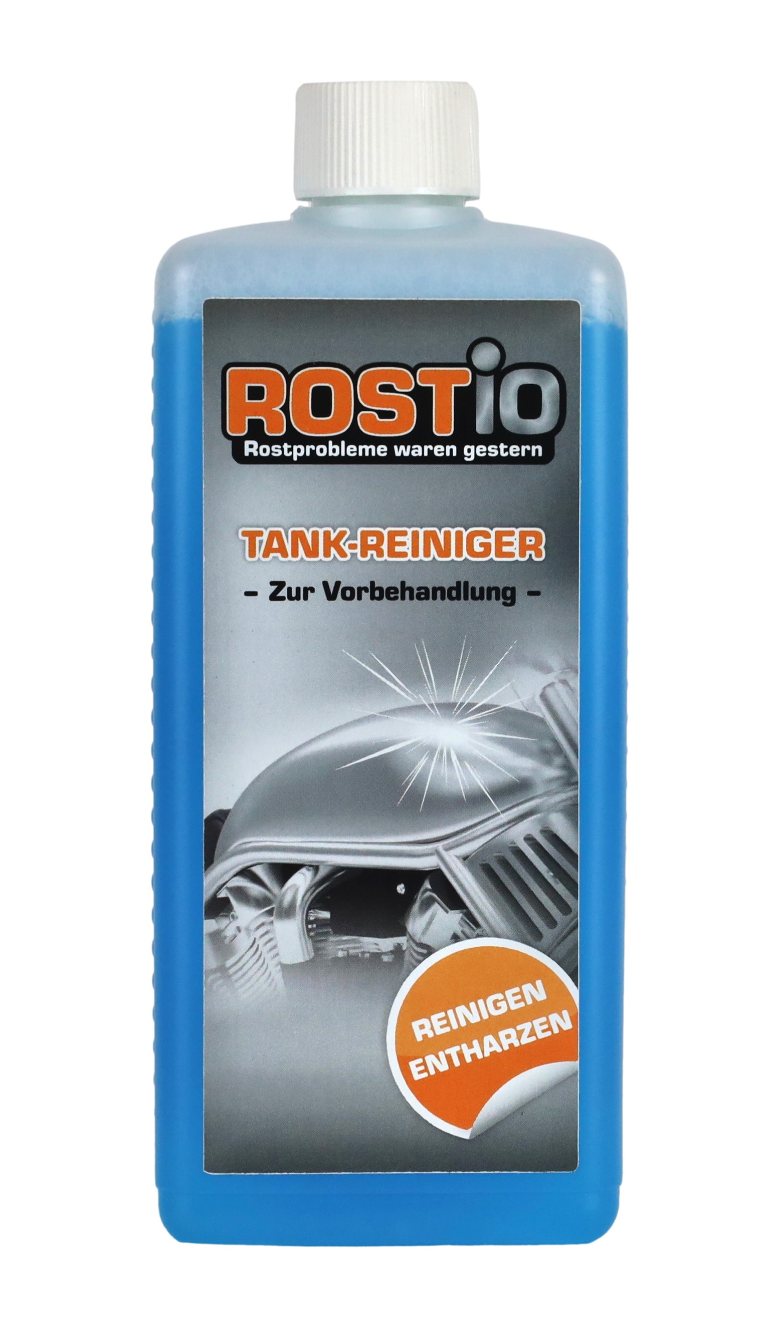 ROSTIO Tankreiniger 500ml Entharzer, ROSTIO Tankentroster, Tankentrostung