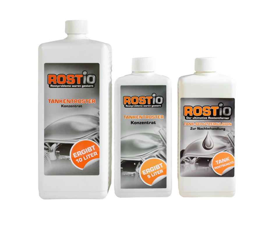 ROSTIO Tankentroster 1,5 Liter plus 500ml Tank - Schutzemulsion