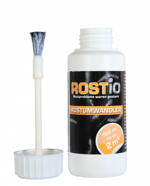 ROSTiO Rostumwandler 100 ml mit Pinsel Rostkonverter