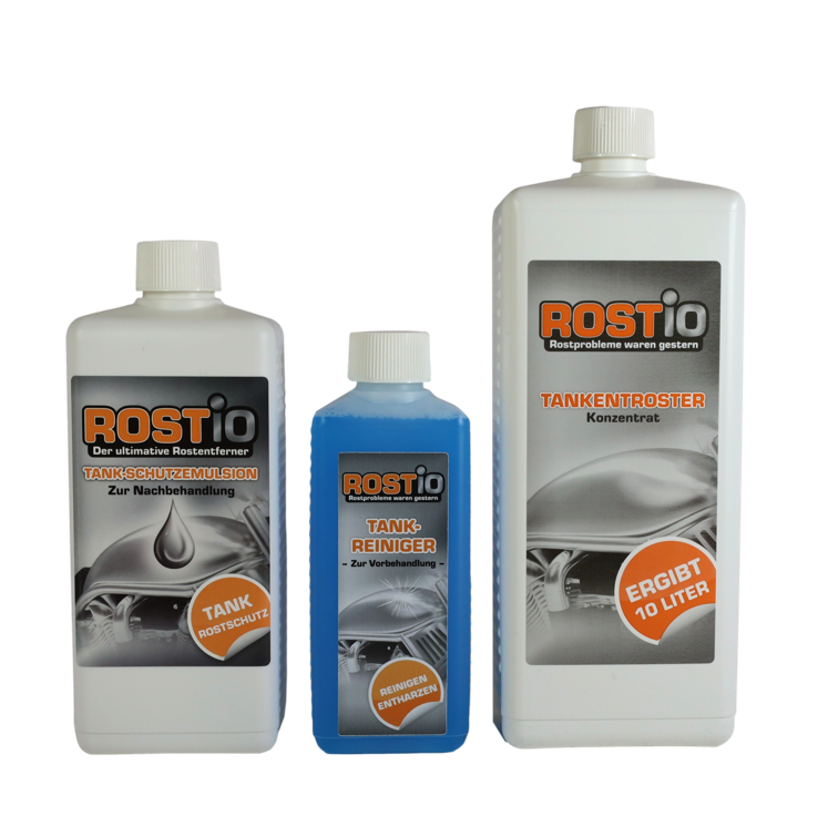 Rostio Tankentroster Set - 1 Liter Konzentrat + 250ml